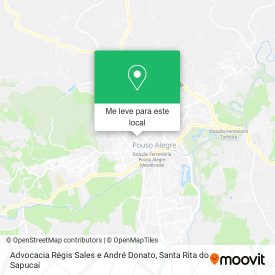 Advocacia Régis Sales e André Donato mapa