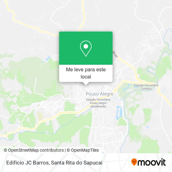 Edifício JC Barros mapa