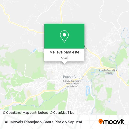 AL Moveis Planejado mapa