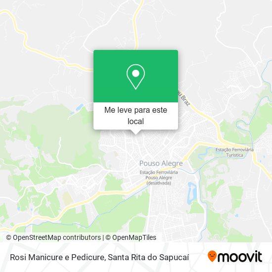 Rosi Manicure e Pedicure mapa