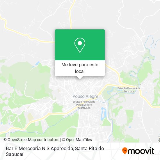 Bar E Mercearia N S Aparecida mapa