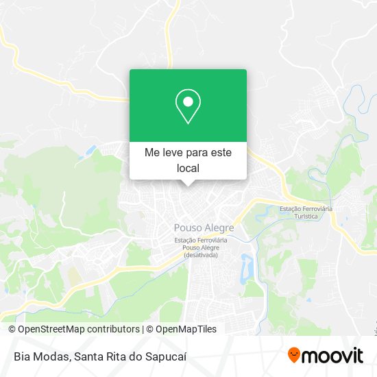 Bia Modas mapa