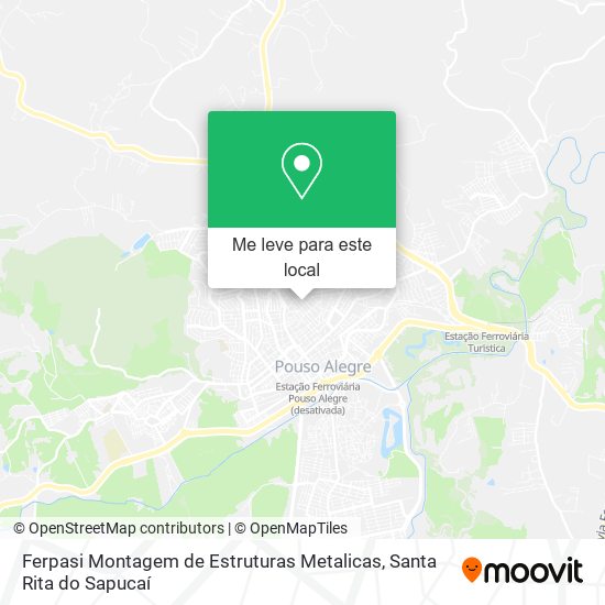 Ferpasi Montagem de Estruturas Metalicas mapa