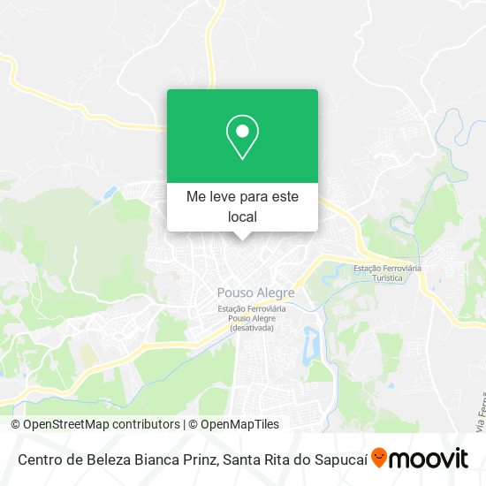 Centro de Beleza Bianca Prinz mapa