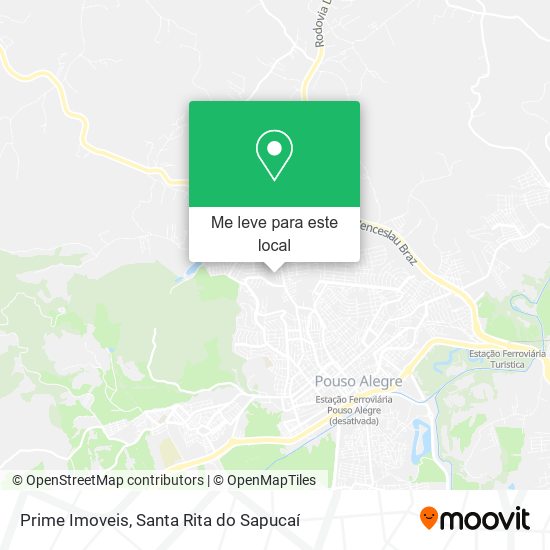 Prime Imoveis mapa