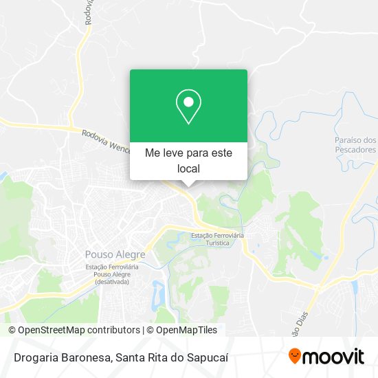 Drogaria Baronesa mapa