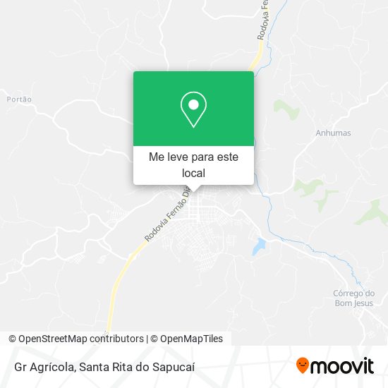 Gr Agrícola mapa