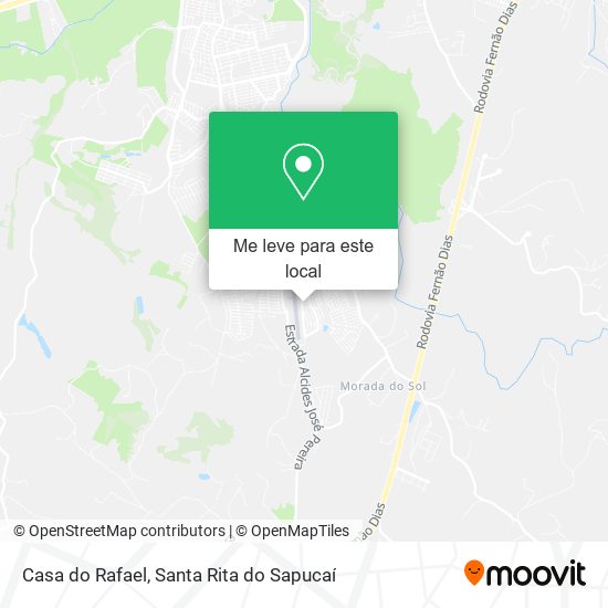 Casa do Rafael mapa