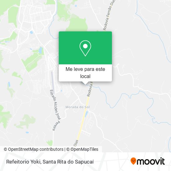 Refeitorio Yoki mapa
