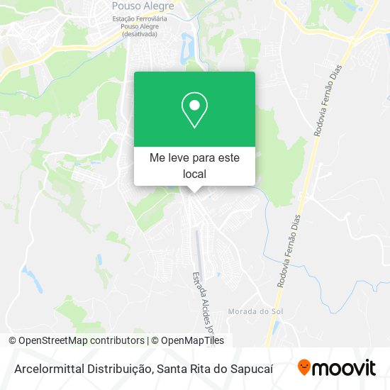 Arcelormittal Distribuição mapa