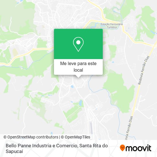 Bello Panne Industria e Comercio mapa