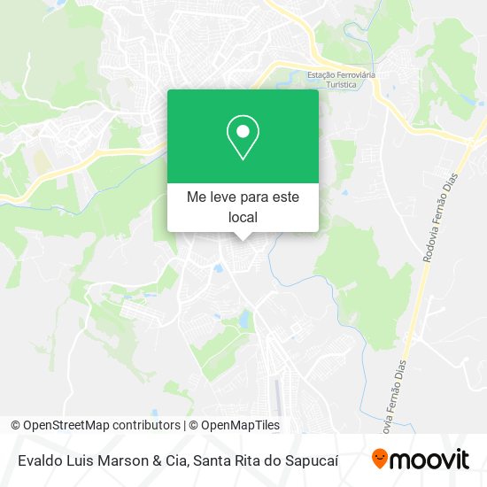Evaldo Luis Marson & Cia mapa
