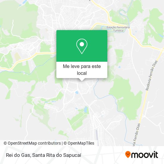Rei do Gas mapa