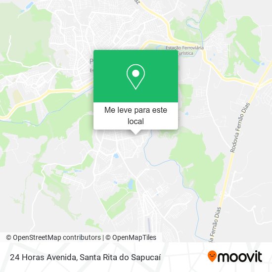 24 Horas Avenida mapa