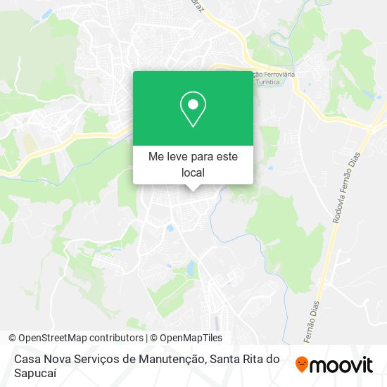 Casa Nova Serviços de Manutenção mapa