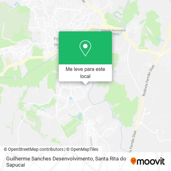 Guilherme Sanches Desenvolvimento mapa