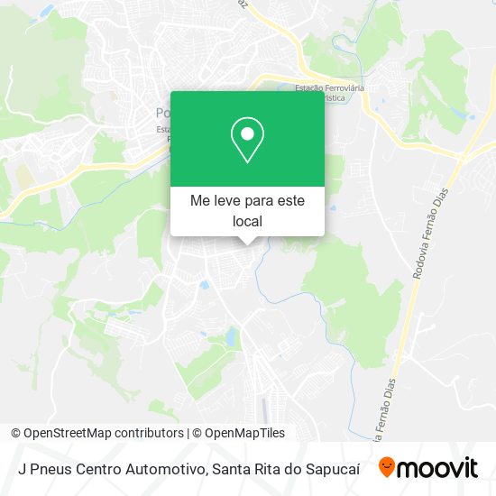 J Pneus Centro Automotivo mapa