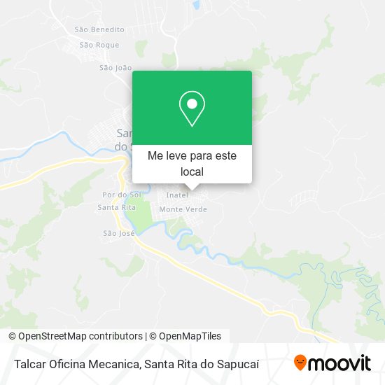 Talcar Oficina Mecanica mapa