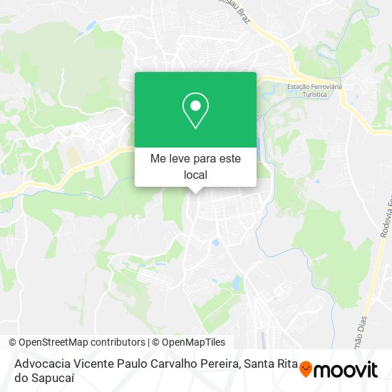 Advocacia Vicente Paulo Carvalho Pereira mapa
