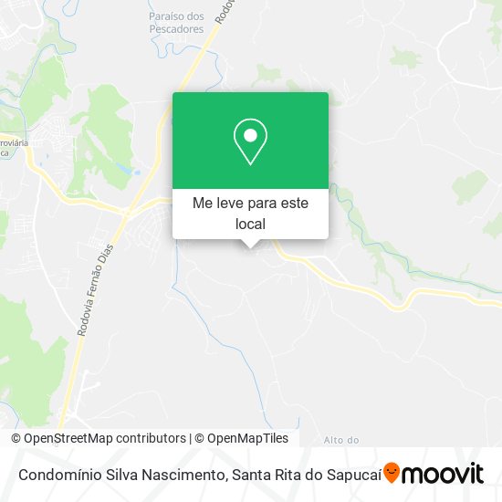 Condomínio Silva Nascimento mapa