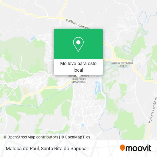 Maloca do Raul mapa
