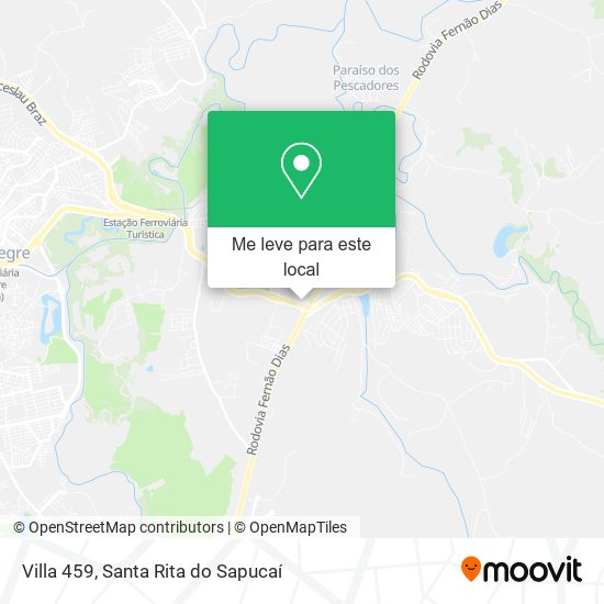 Villa 459 mapa