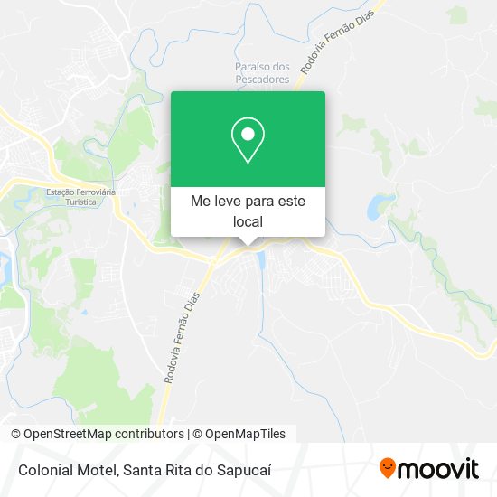 Colonial Motel mapa