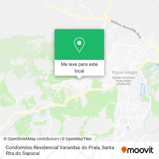 Condomínio Residencial Varandas do Praia mapa