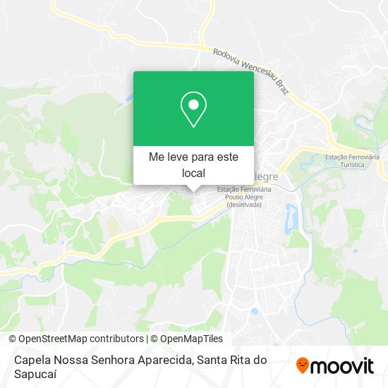 Capela Nossa Senhora Aparecida mapa