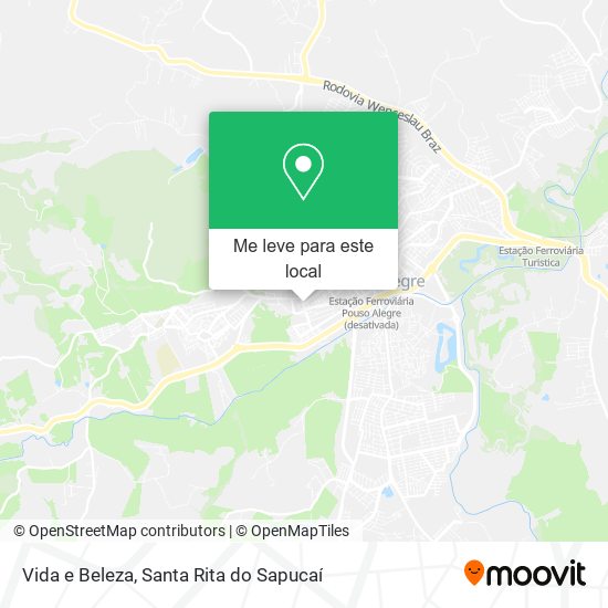 Vida e Beleza mapa