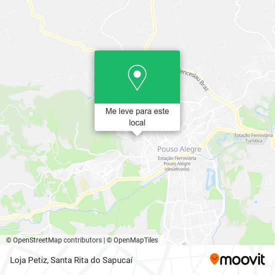 Loja Petiz mapa