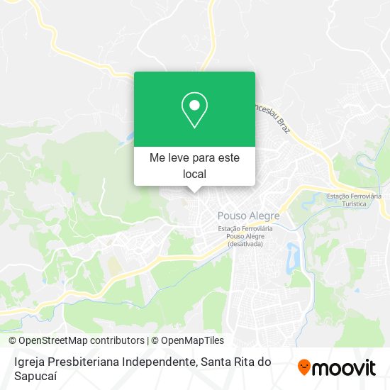 Igreja Presbiteriana Independente mapa