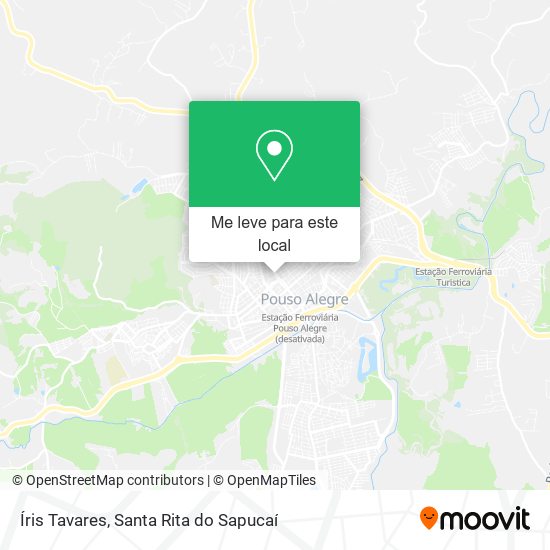 Íris Tavares mapa