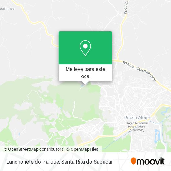 Lanchonete do Parque mapa
