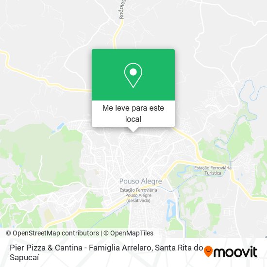 Pier Pizza & Cantina - Famiglia Arrelaro mapa