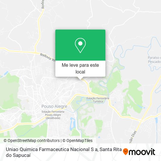 Uniao Quimica Farmaceutica Nacional S a mapa