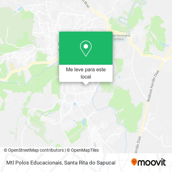 Mtl Polos Educacionais mapa