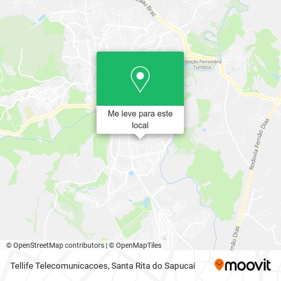 Tellife Telecomunicacoes mapa