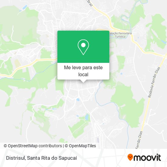 Distrisul mapa