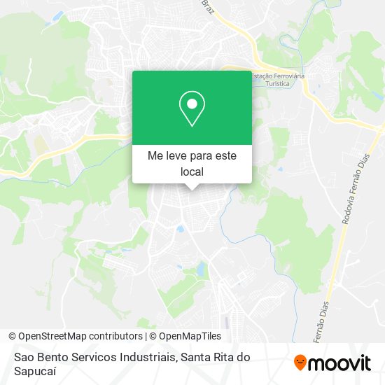 Sao Bento Servicos Industriais mapa