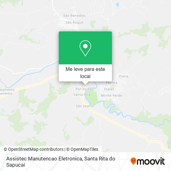 Assistec Manutencao Eletronica mapa