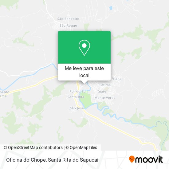 Oficina do Chope mapa