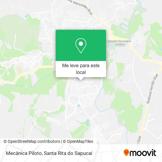 Mecânica Piloto mapa