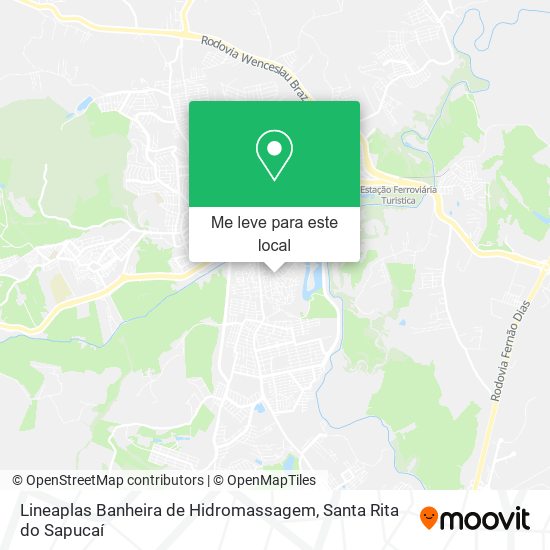 Lineaplas Banheira de Hidromassagem mapa