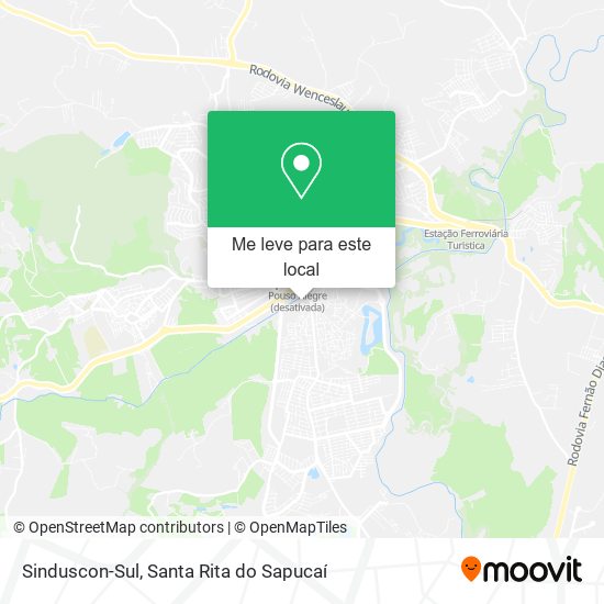 Sinduscon-Sul mapa