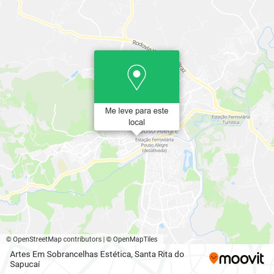 Artes Em Sobrancelhas Estética mapa