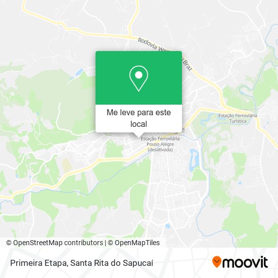 Primeira Etapa mapa