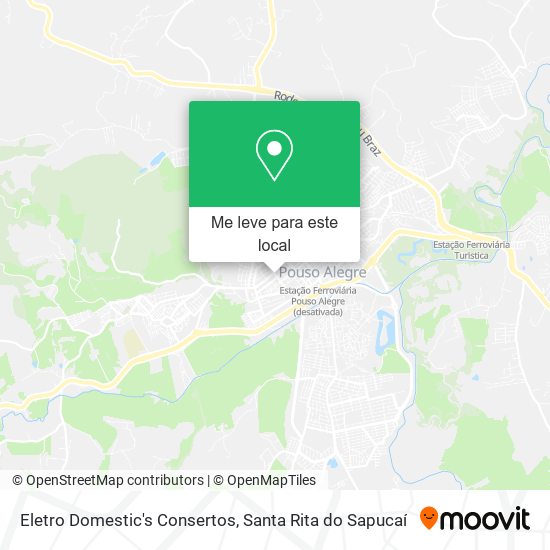 Eletro Domestic's Consertos mapa