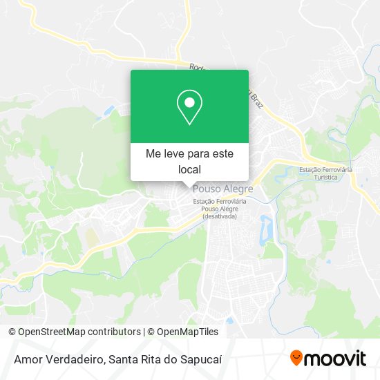 Amor Verdadeiro mapa