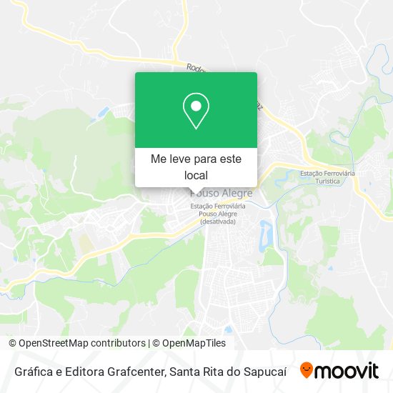 Gráfica e Editora Grafcenter mapa